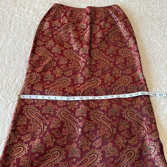 Xscape paisley formal maxi skirt size 8 - Picture 10 of 16